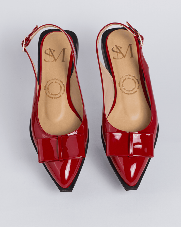 Baletas de Dama F618 Rojo