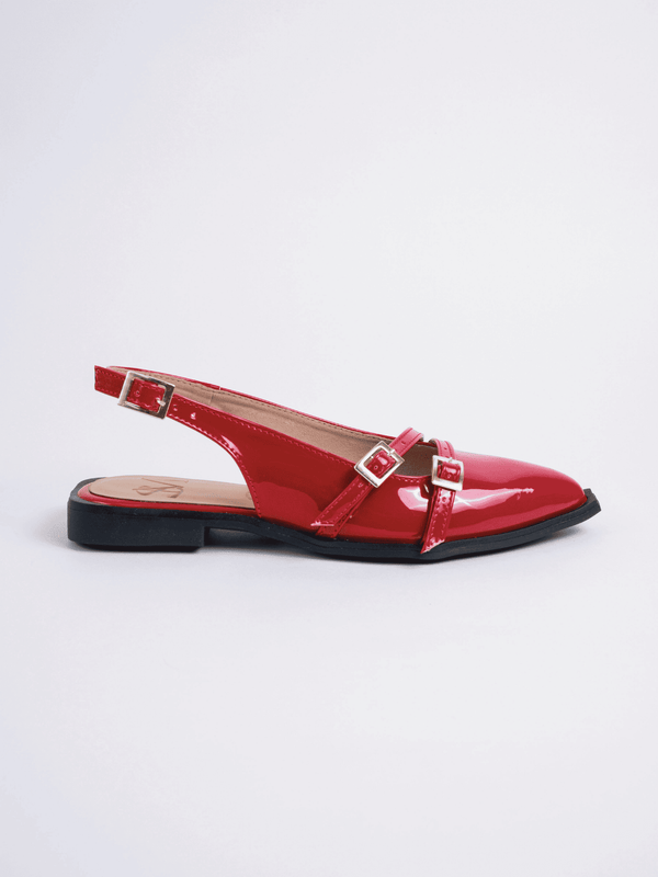 Baletas de Dama F624 Rojo