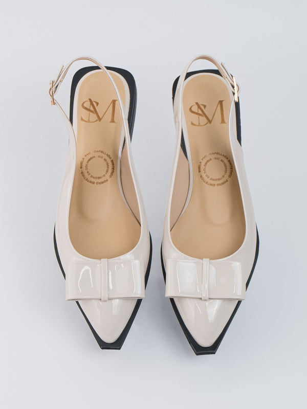 Baletas de Dama F618 Beige
