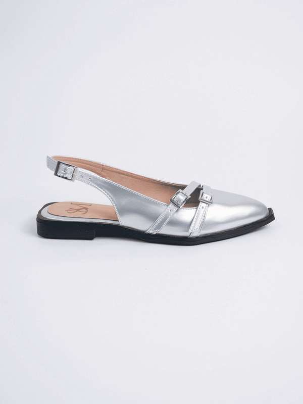 Baletas de Dama F624 Plata