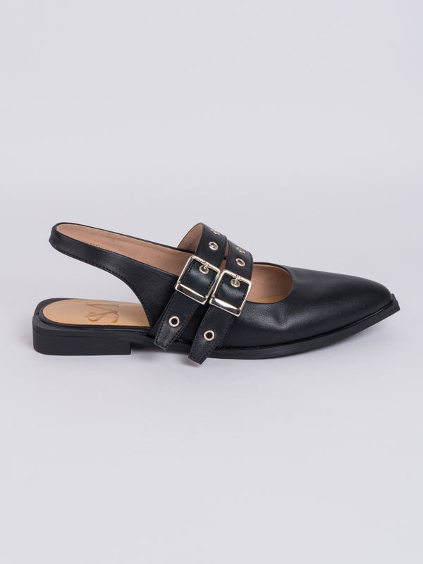 Baletas de Dama F619 Negro