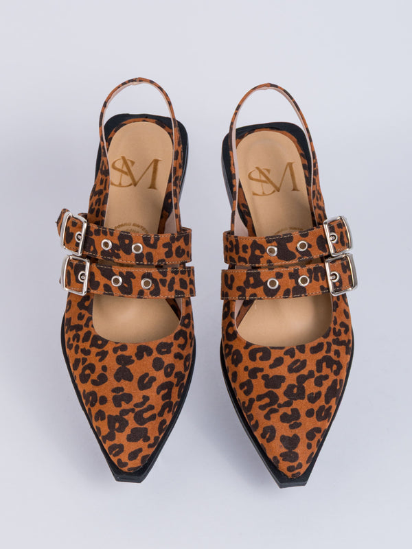 Baletas de Dama F619 Animal print