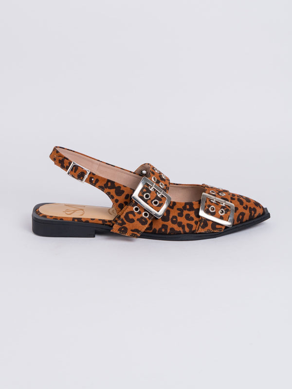 Baletas de Dama F617 Animal print