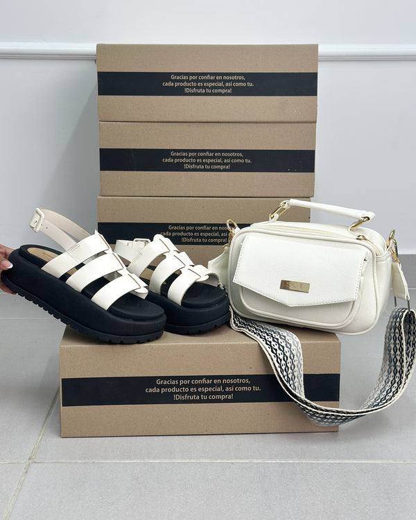 COMBOS SANDALIAS DANNAS + BOLSO