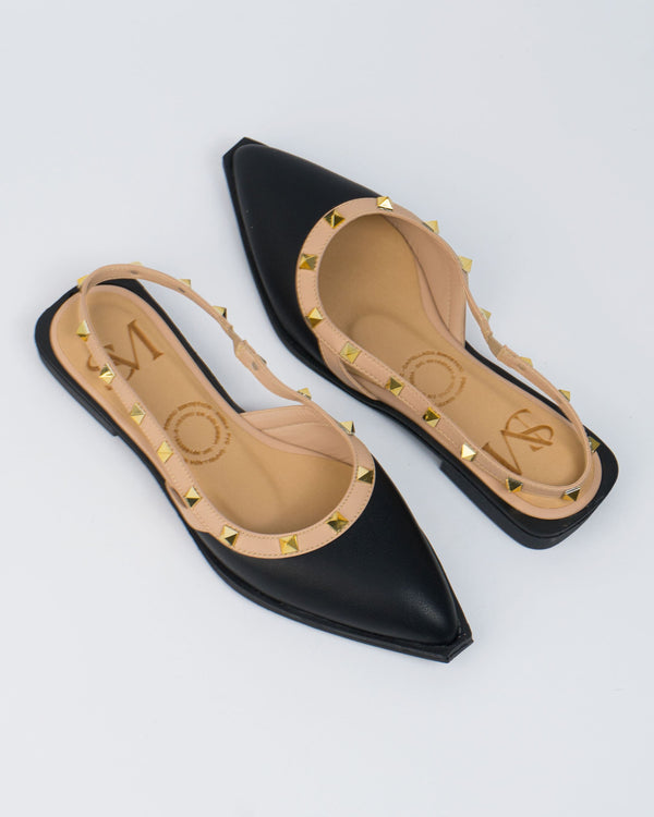 Baletas de Dama F621 Negro