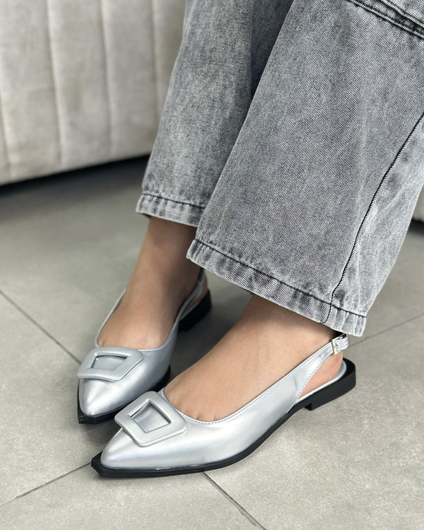 Baletas de Dama F625 Plata