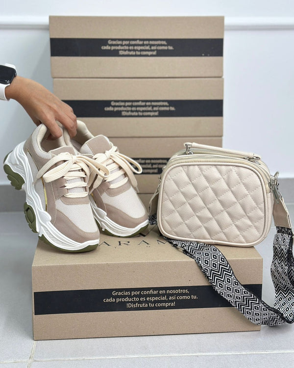 COMBOS BOLSOS + TENIS DE DAMA
