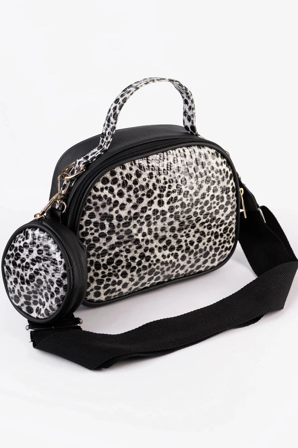 BOLSO PARA DAMA N425 COW PRINT