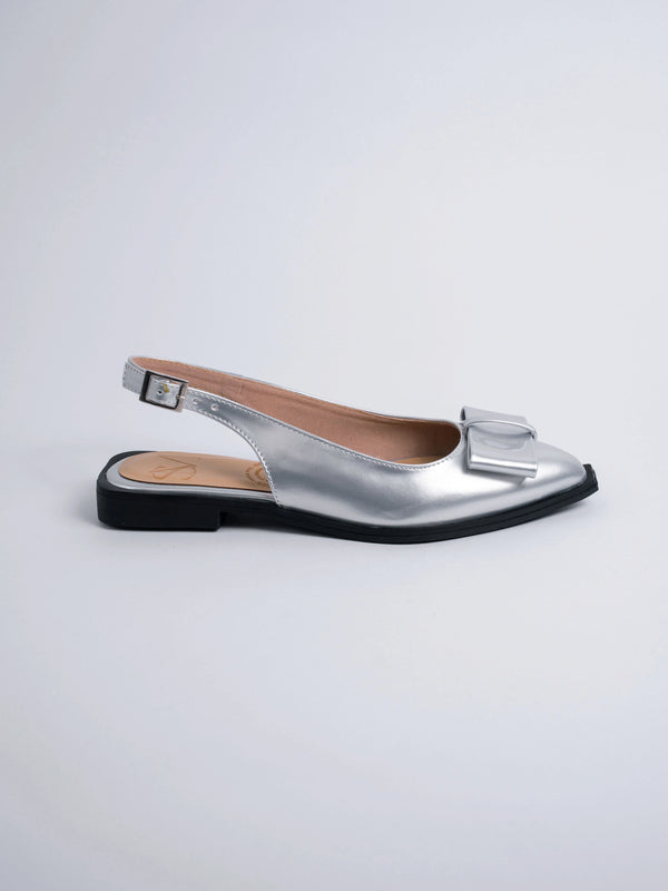 Baletas de Dama F618 Plata